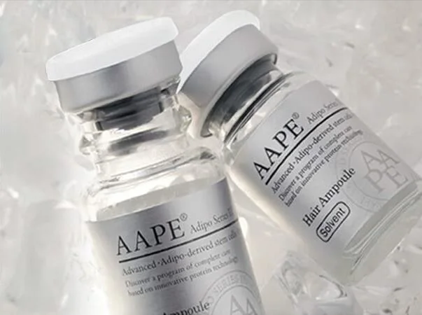 Korean Aape Hair Growth Extracted From Human Adipose Stem Cells Pattern Baldness Hair-Loss Prevention Men Women Microneedling Hair Growth Serum Treatment