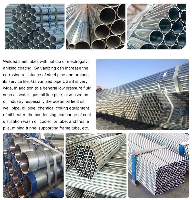 Selling Factory Galvanized Pipes for Sale Galvanized Welded Pipe Galvanized