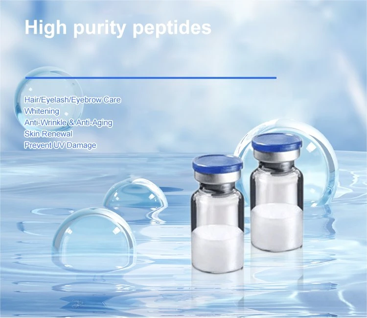 Hot Sales 99% Purity Cu-Hgg Iamin Peptide Blue Powder CAS 32999-80-7 Cosmetic Raw Materials