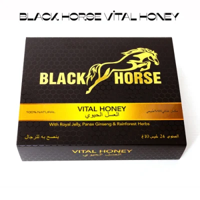 Sexual Enhance Honey Black Horse Vital Miel pour hommes